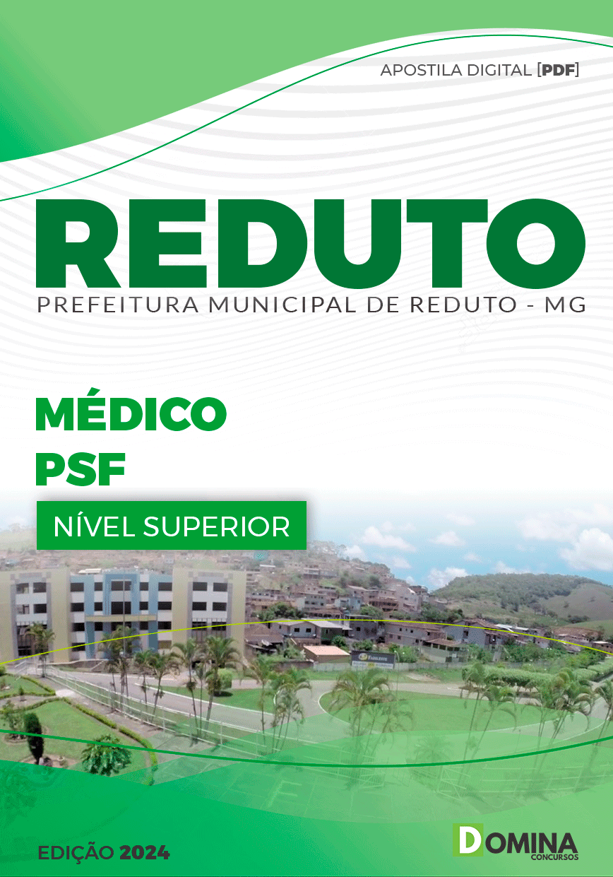 Apostila Pref Reduto MG 2024 Médico PSF