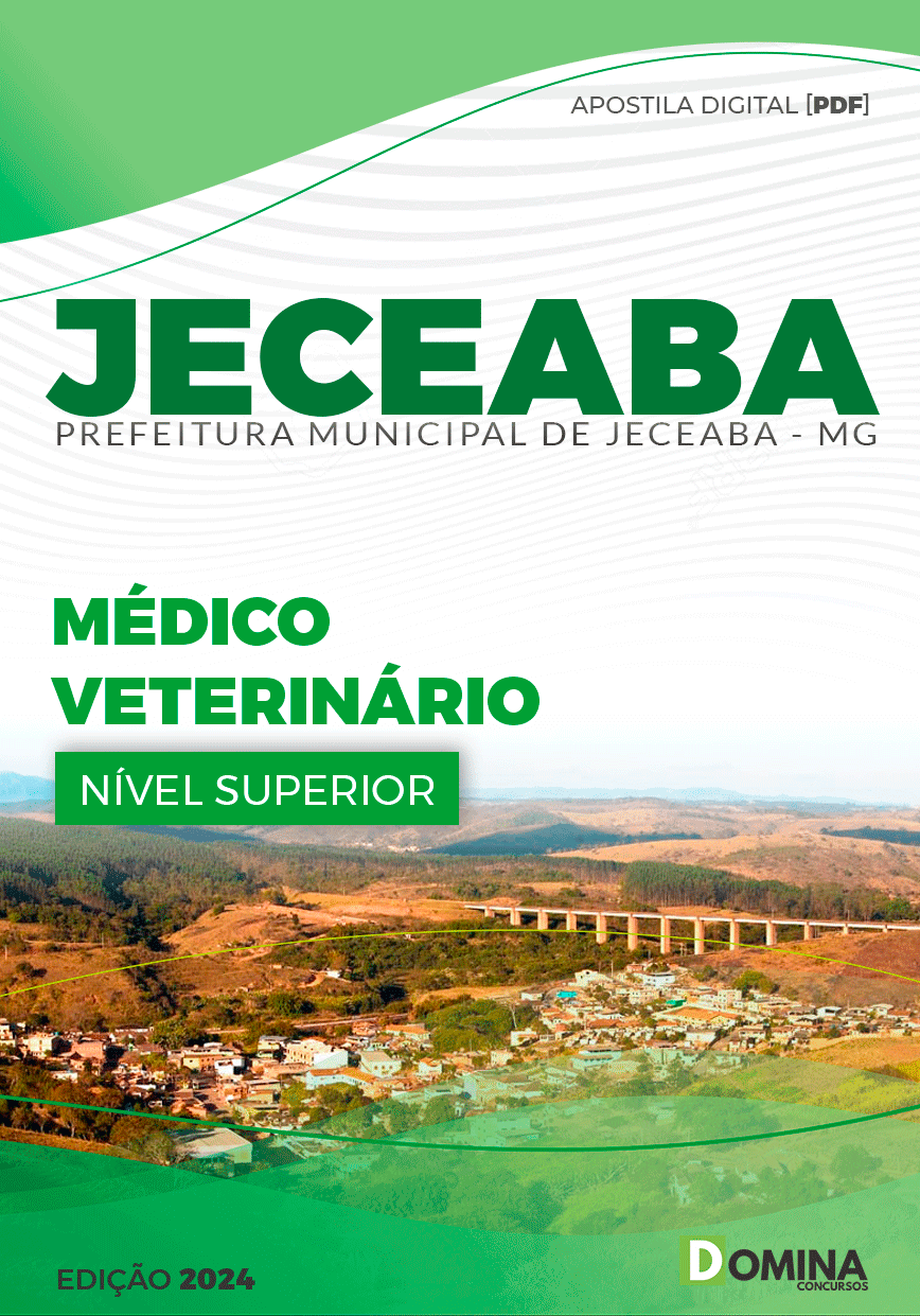 Apostila Pref Jeceaba MG 2024 Médico Veterinário