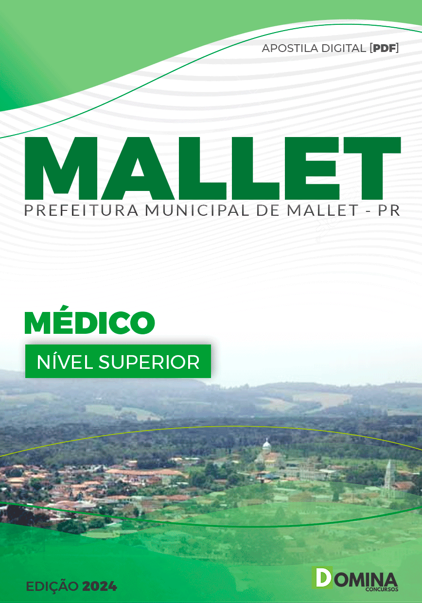 Apostila Pref Mallet PR 2024 Médico