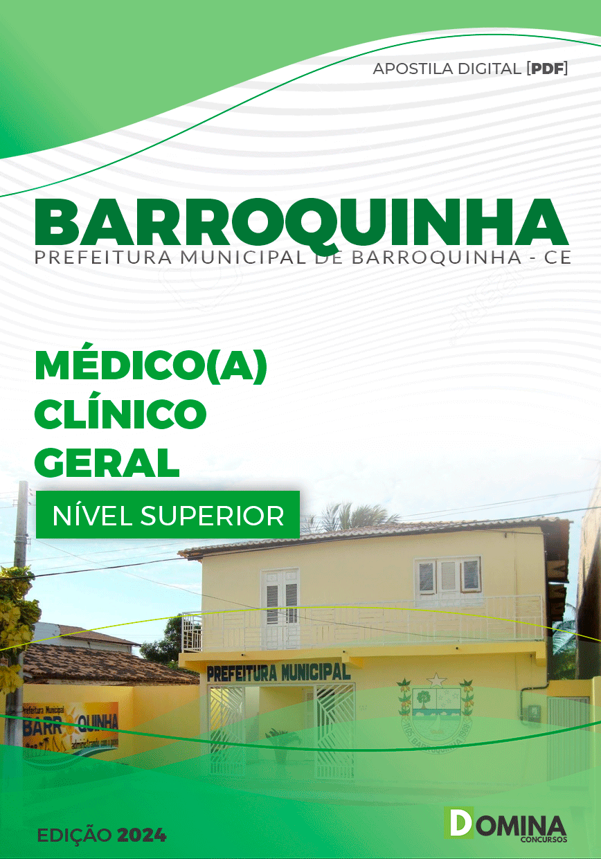 Apostila Pref Barroquinha CE 2024 Médico Clínico Geral