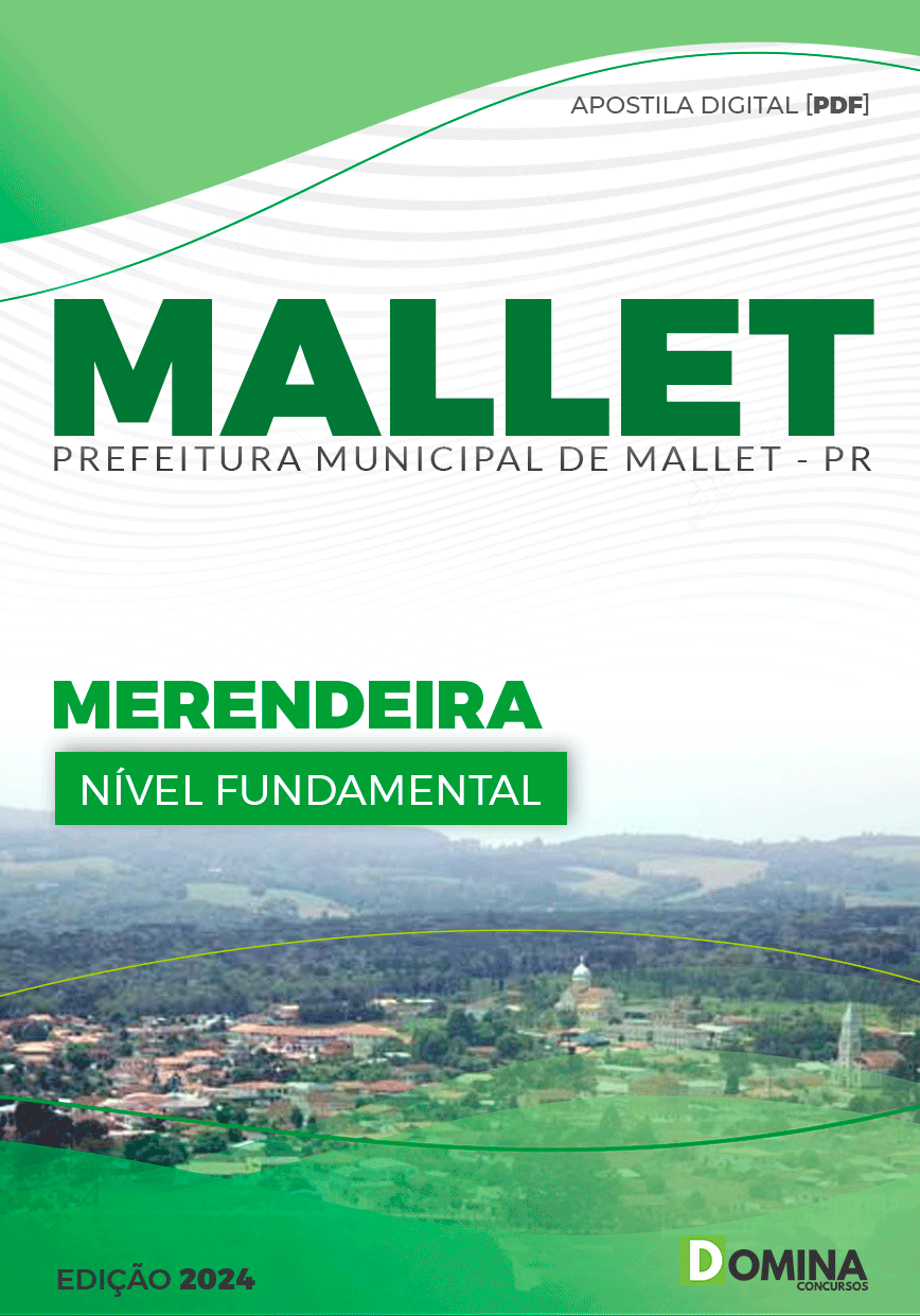 Apostila Pref Mallet PR 2024 Merendeira