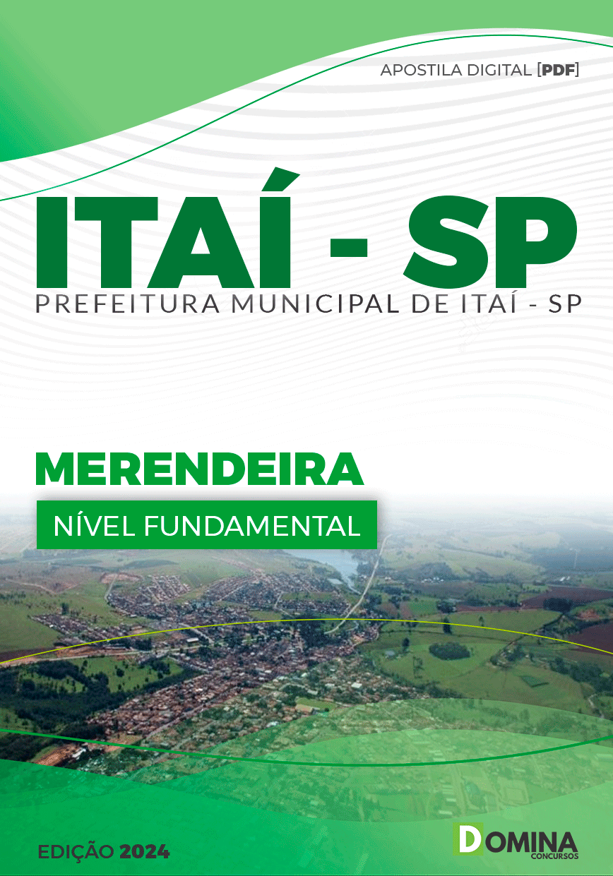 Apostila Pref Itaí SP 2024 Merendeira