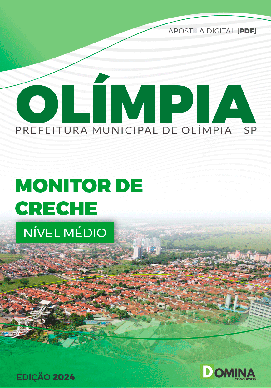 Apostila Pref Olímpia SP 2024 Monitor de Creche