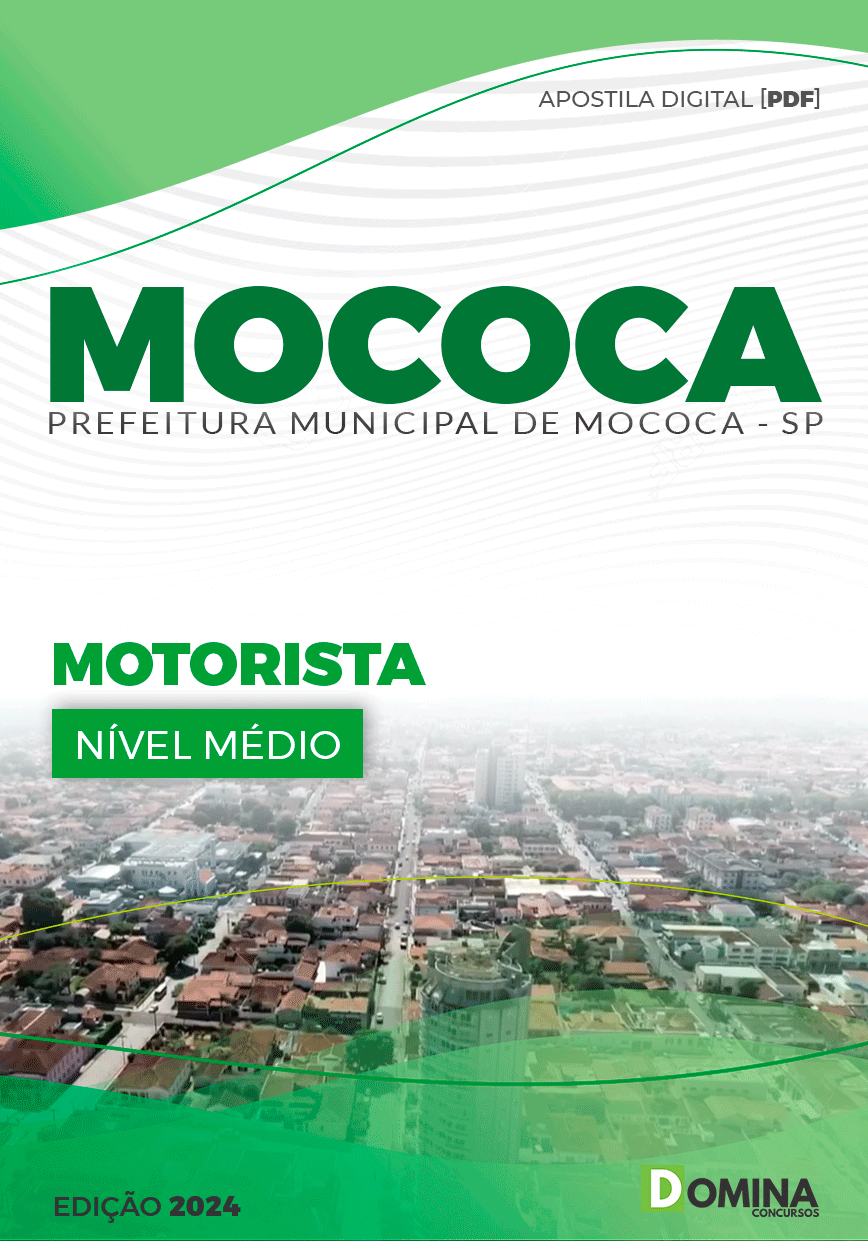 Apostila Câmara Mococa SP 2024 Motorista