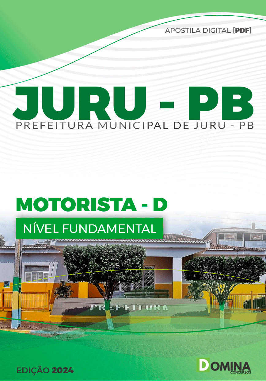 Apostila Concurso Pref Juru PB 2024 Motorista D