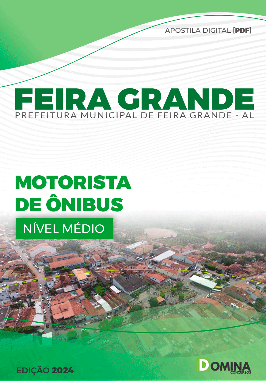 Apostila Pref Feira Grande AL 2024 Motorista