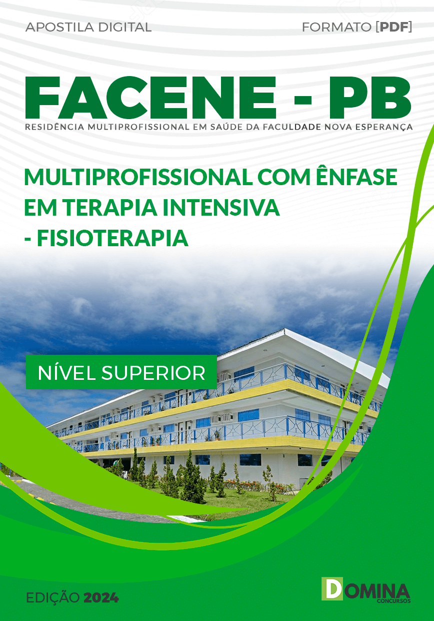 Apostila FACENE PB 2024 Multiprofissional Fisioterapia