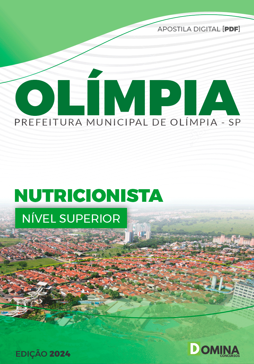 Apostila Pref Olímpia SP 2024 Nutricionista