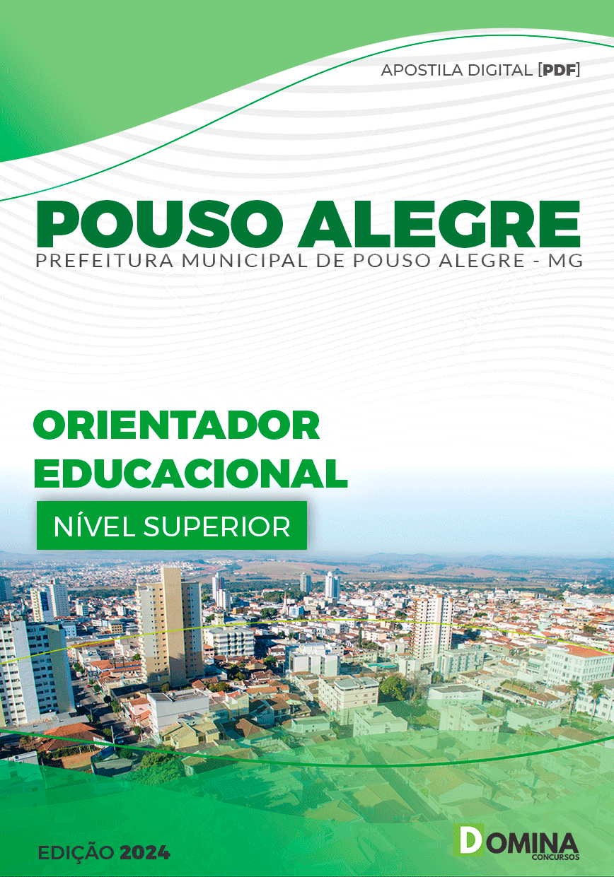 Apostila Pref Pouso Alegre MG 2024 Orientador Educacional