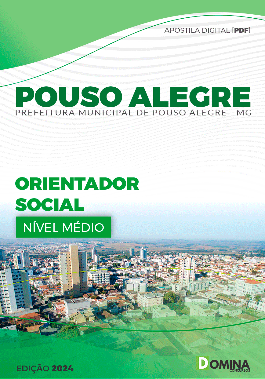 Apostila Pref Pouso Alegre MG 2024 Orientador Social