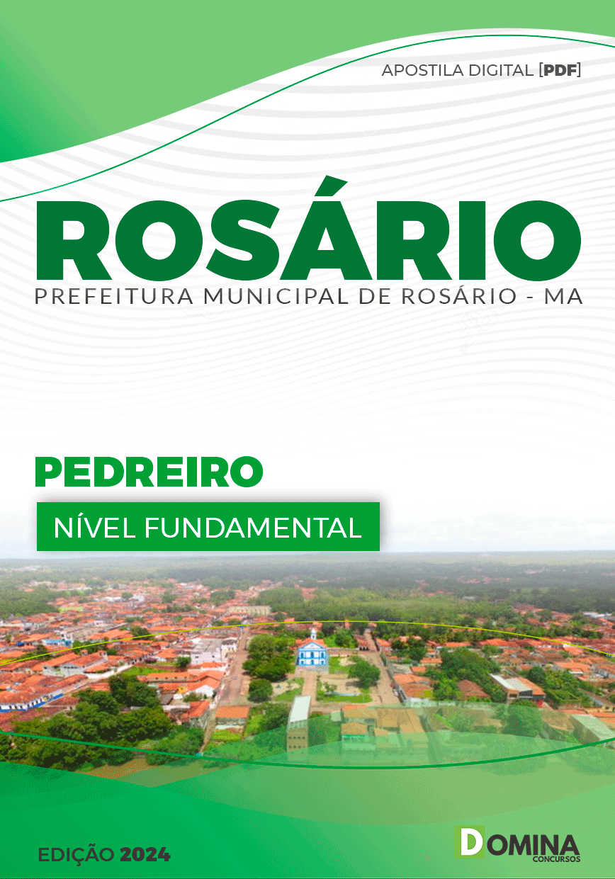 Apostila Concurso Pref Rosário MA 2024 Pedreiro