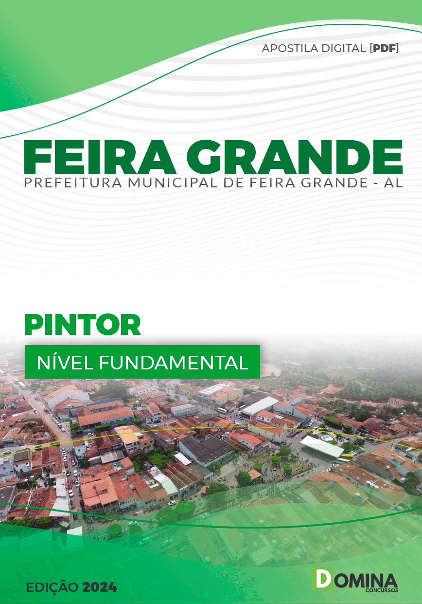 Apostila Pref Feira Grande AL 2024 Pintor
