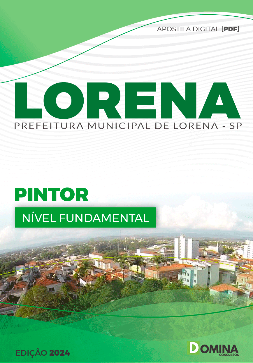 Apostila Pref Lorena SP 2024 Pintor