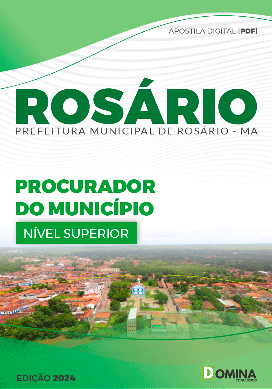 Apostila Pref Rosário MA 2024 Procurador Município