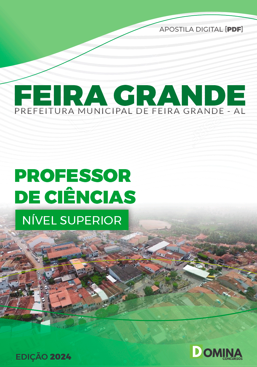 Apostila Pref Feira Grande AL 2024 Professor Ciências