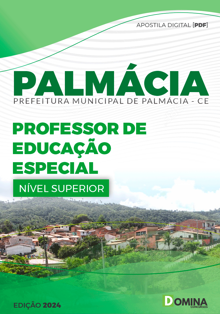 Apostila Pref Palmácia CE 2024 Professor AEE