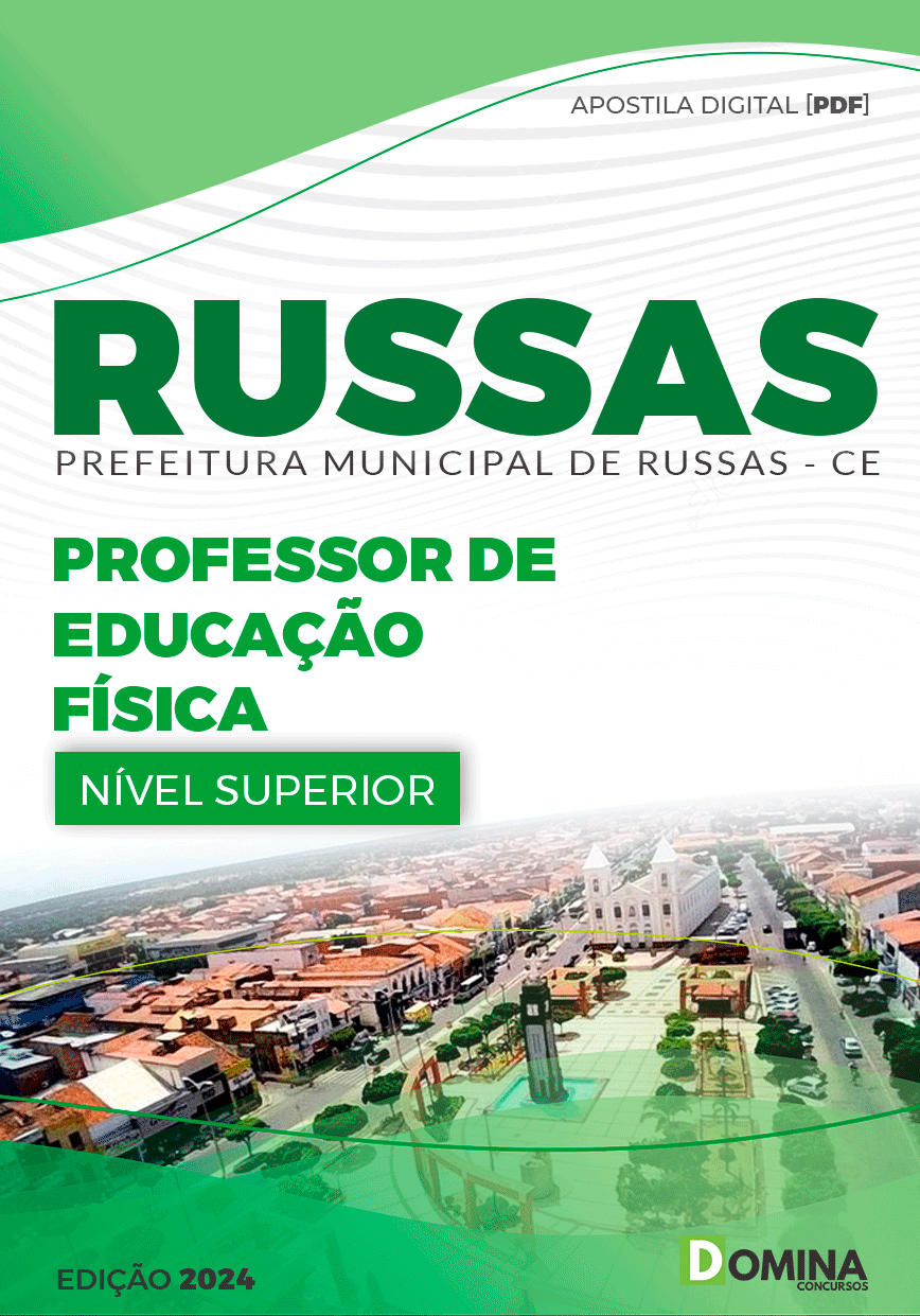 Concurso Pref Russas CE 2024 Professor Educação Física
