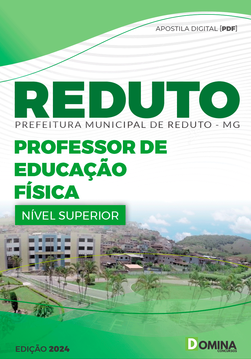Apostila Pref Reduto MG 2024 Professor Educação Física