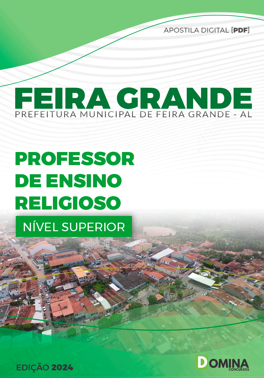 Apostila Pref Feira Grande AL 2024 Professor Ensino Religioso