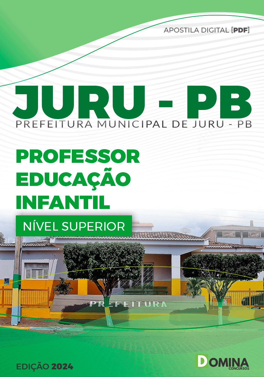 Apostila Concurso Pref Juru PB 2024 Professor Educação Infantil