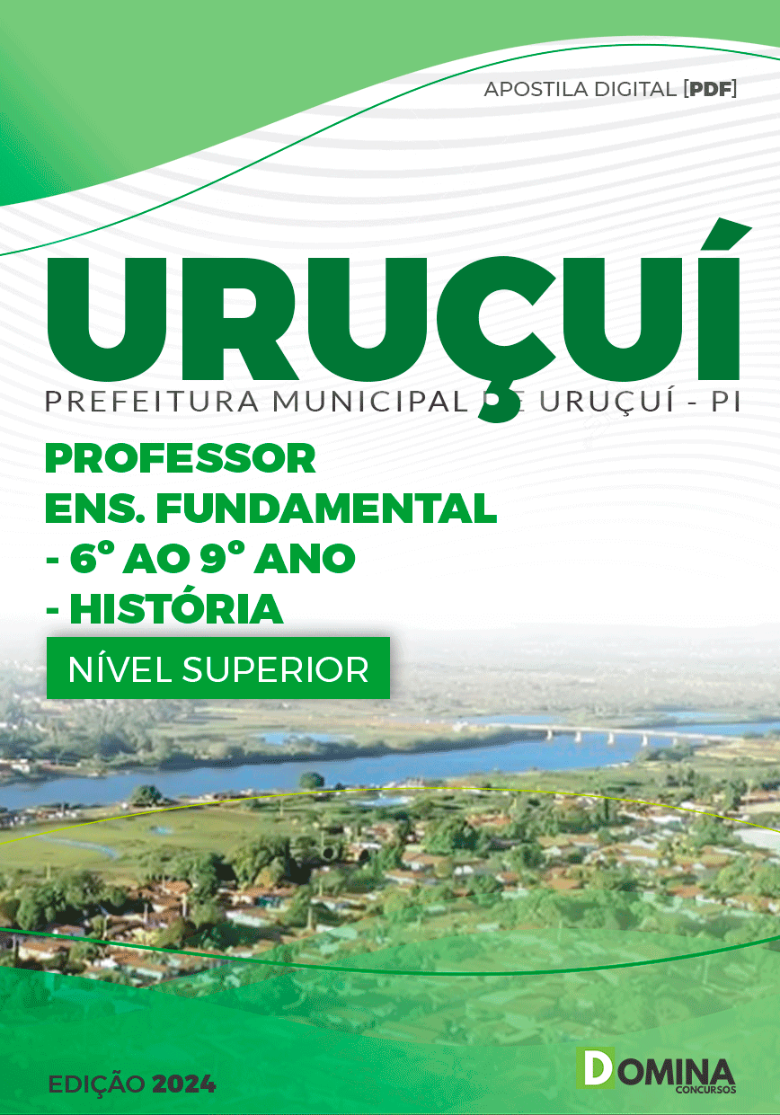 Apostila Pref Uruçuí PI 2024 Professor de História