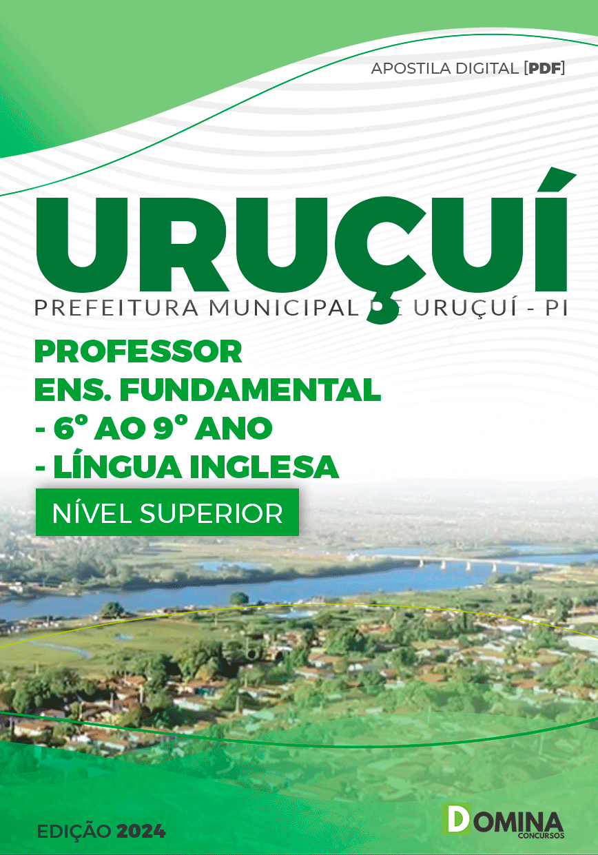 Apostila Pref Uruçuí PI 2024 Professor de Inglês
