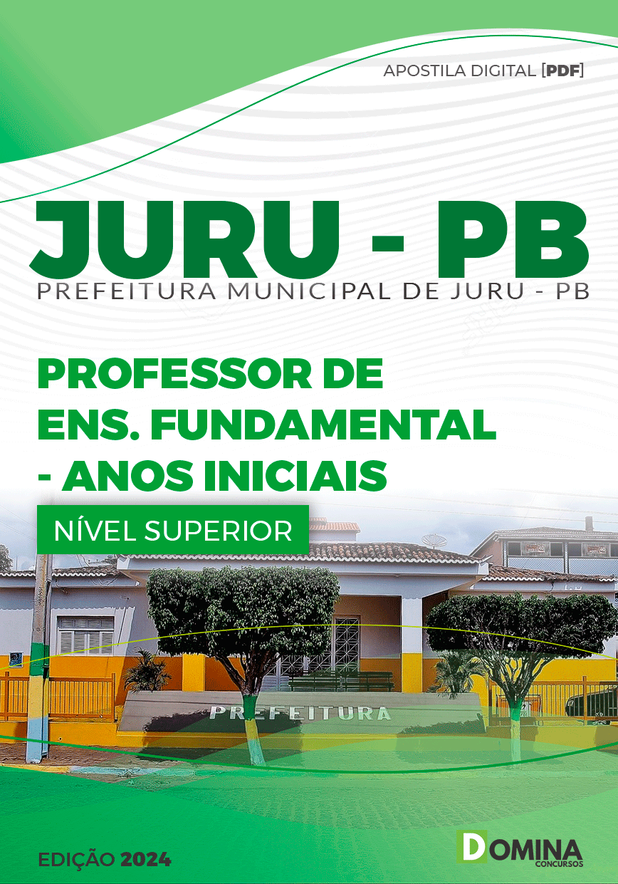 Apostila Concurso Pref Juru PB 2024 Professor Ensino Fundamental
