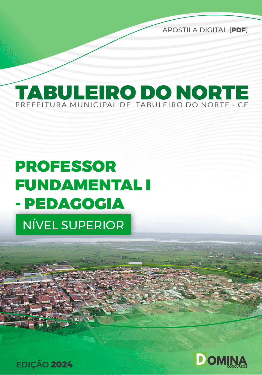 Apostila Pref Tabuleiro do Norte CE 2024 Professor I Pedagogia