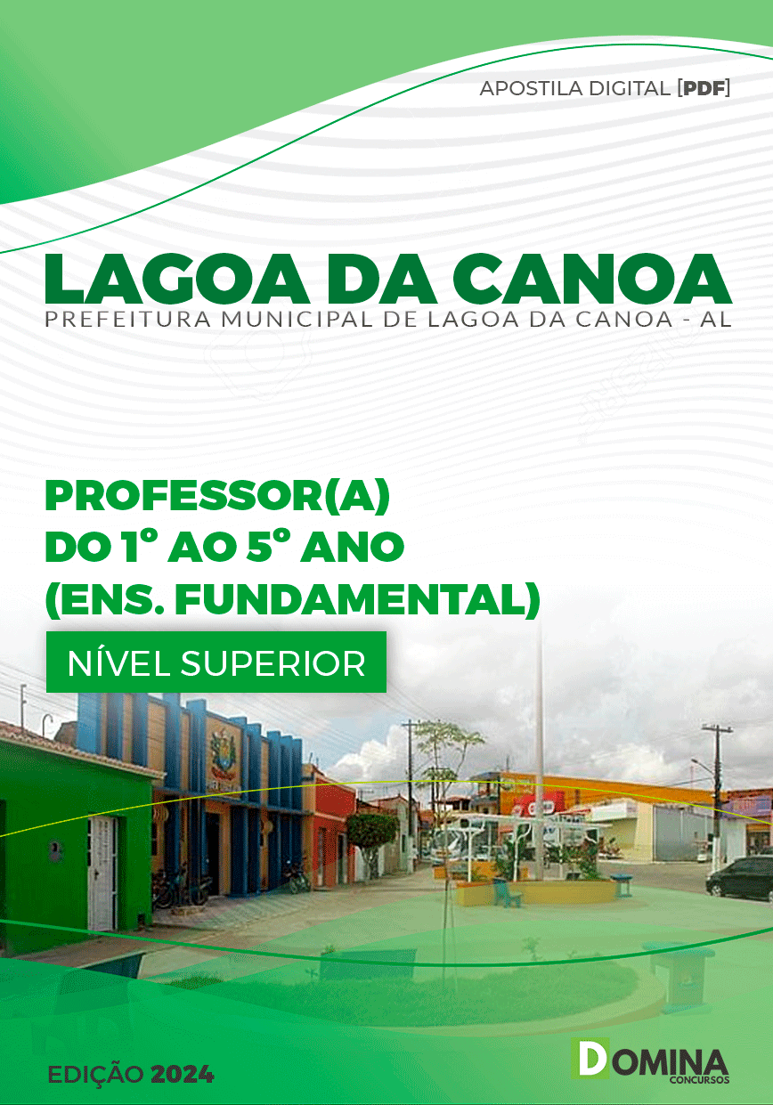 Apostila Pref Lagoa da Canoa AL 2024 Professor Ensino Fundamental