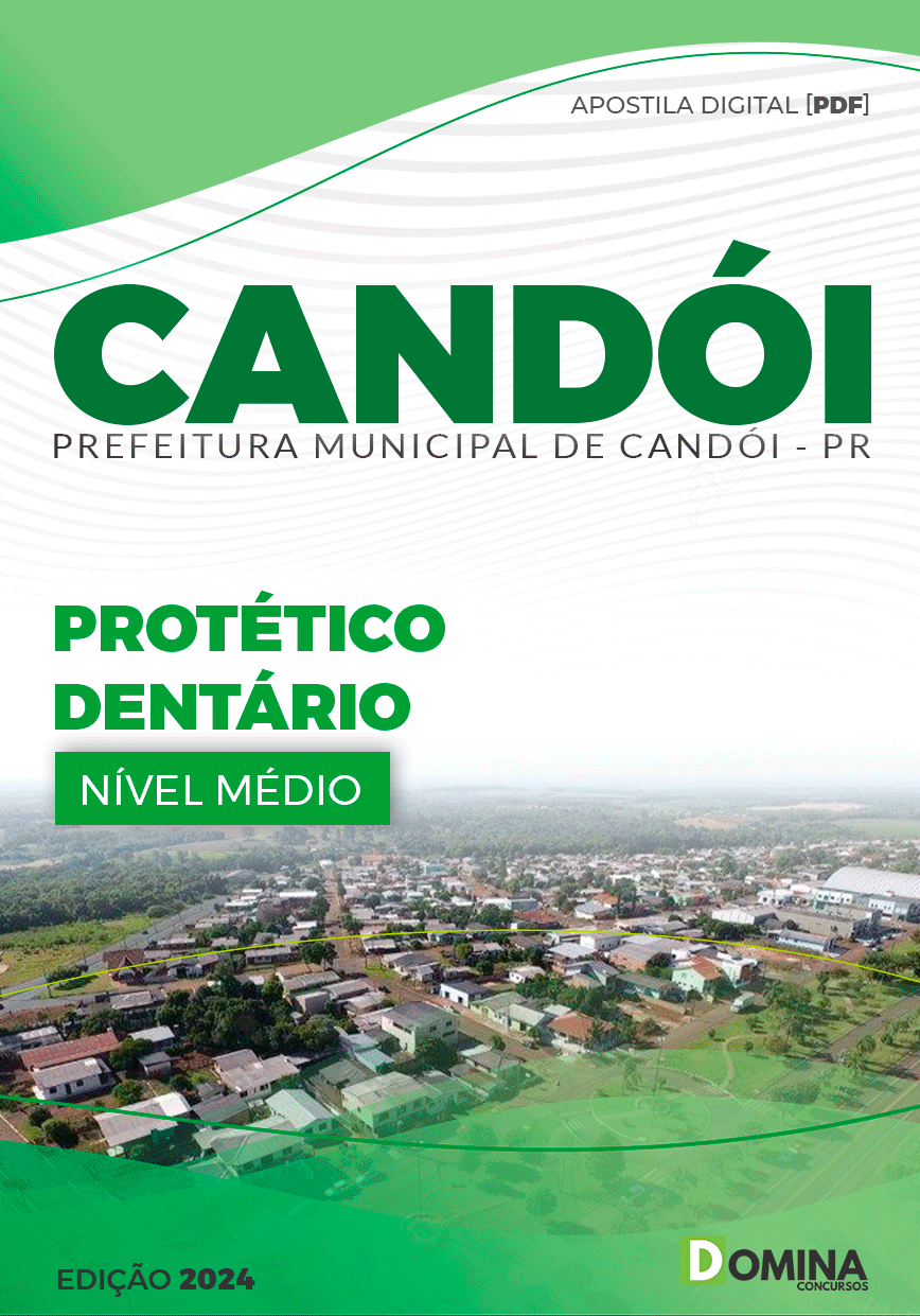 Apostila Concurso Pref Candói PR 2024 Protético Dentário