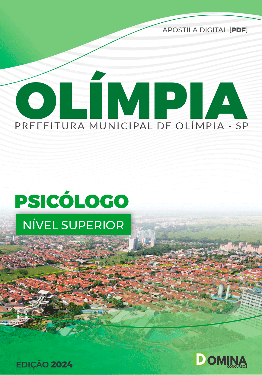 Apostila Pref Olímpia SP 2024 Psicólogo