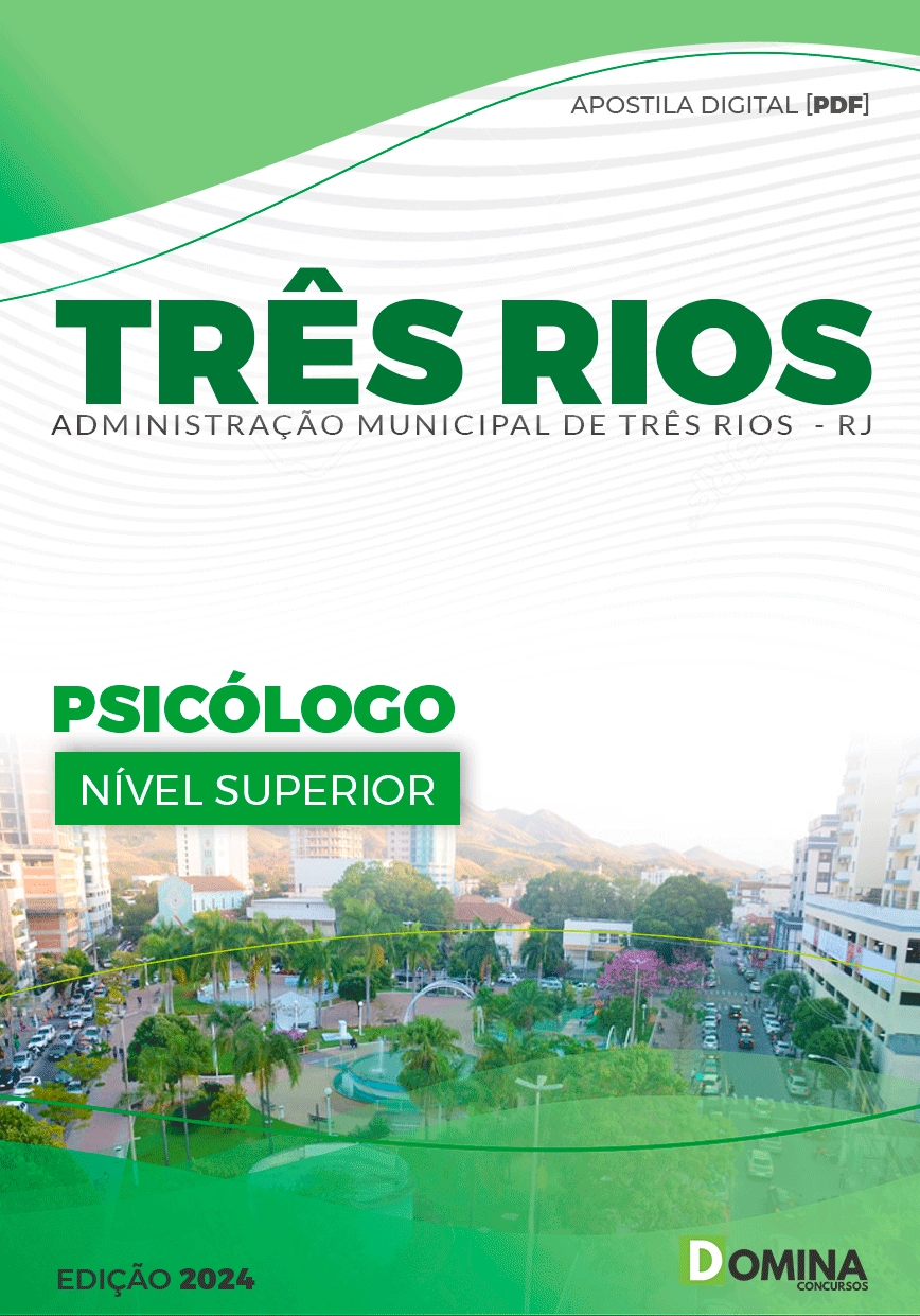Apostila Pref Três Rios RJ 2024 Psicólogo
