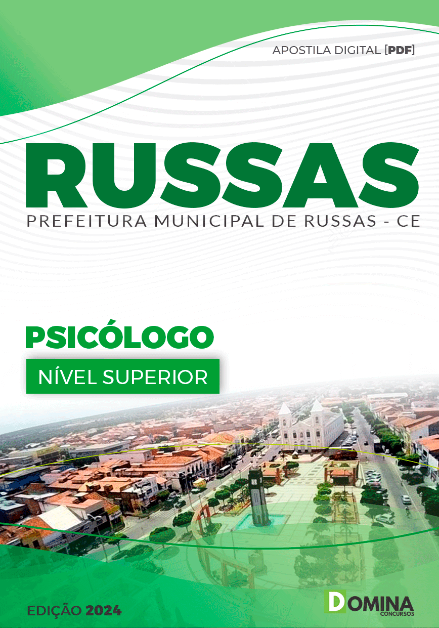 Concurso Pref Russas CE 2024 Psicólogo
