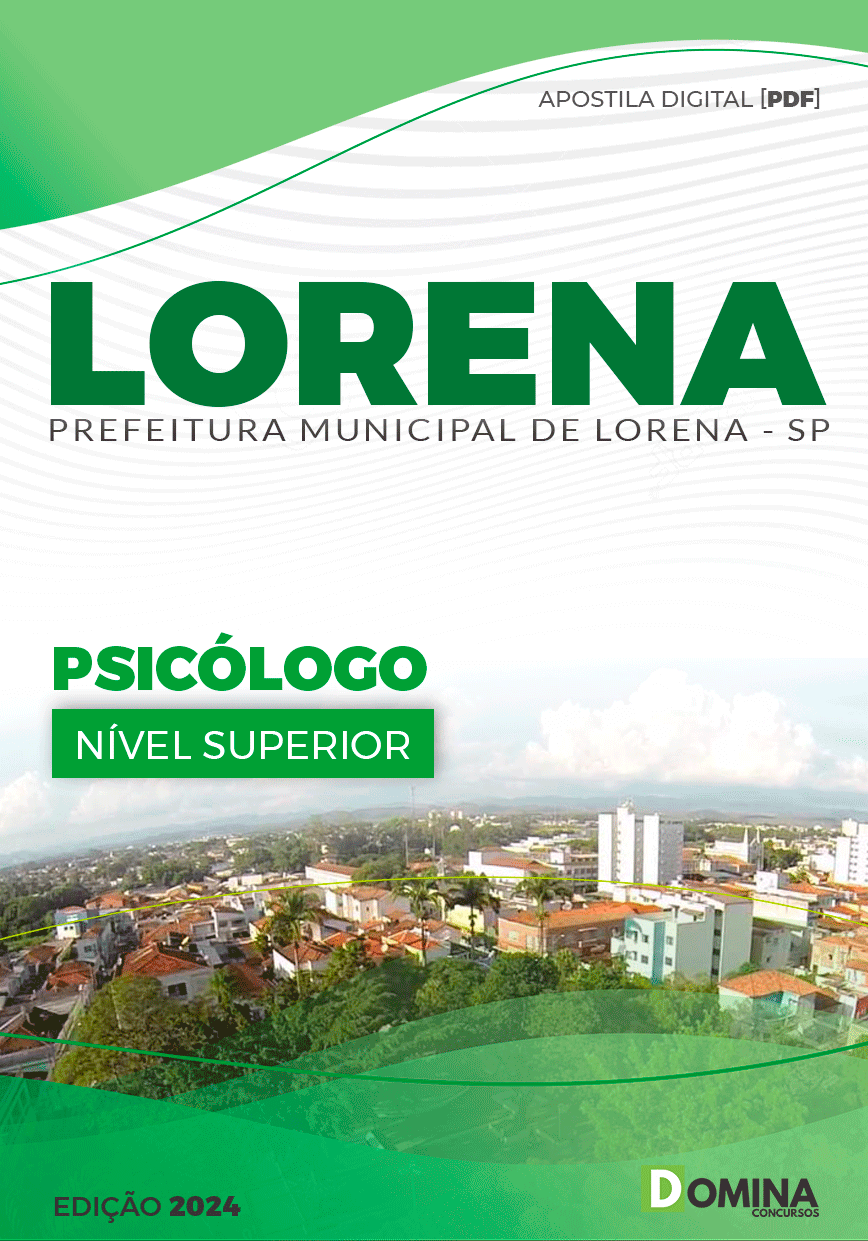Apostila Pref Lorena SP 2024 Psicólogo