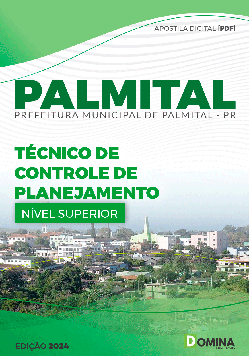 Pref Palmital PR 2024 Técnico de Controle de Planejamento