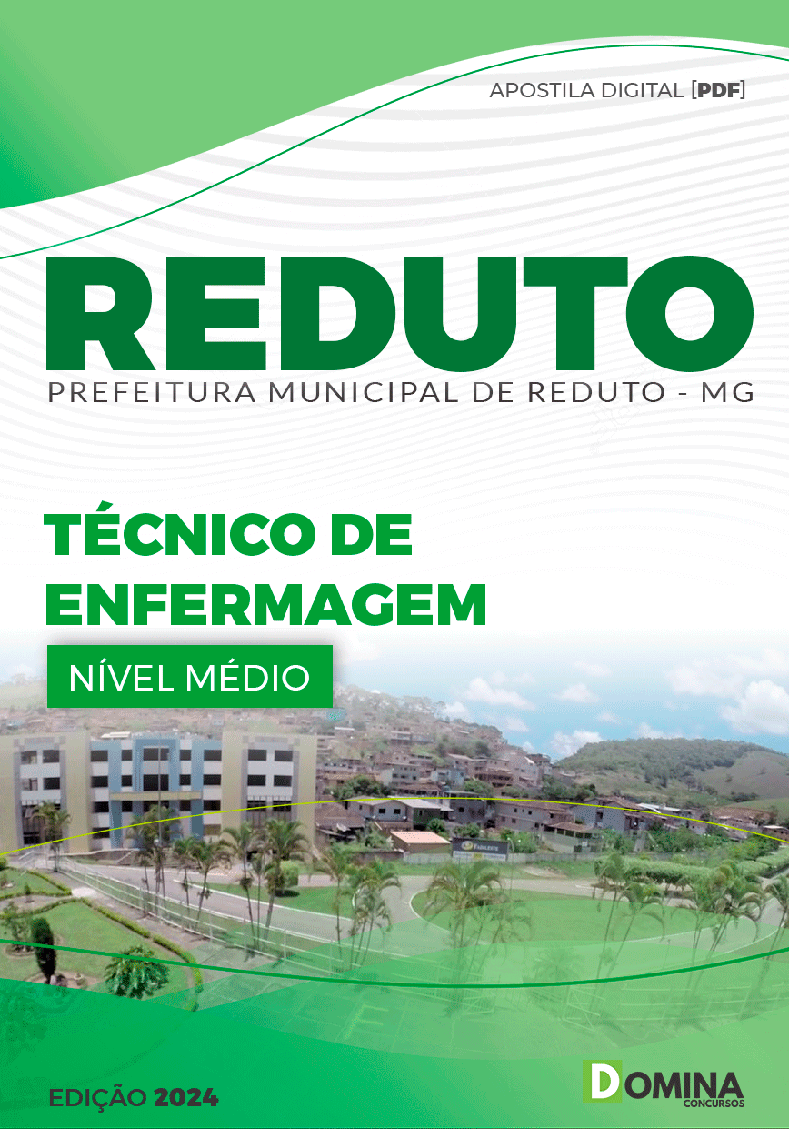Apostila Pref Reduto MG 2024 Técnico Enfermagem
