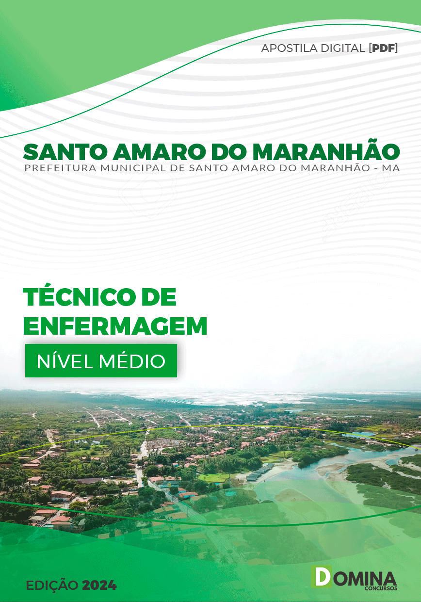 Apostila Pref Santo Amaro MA 2024 Técnico Enfermagem