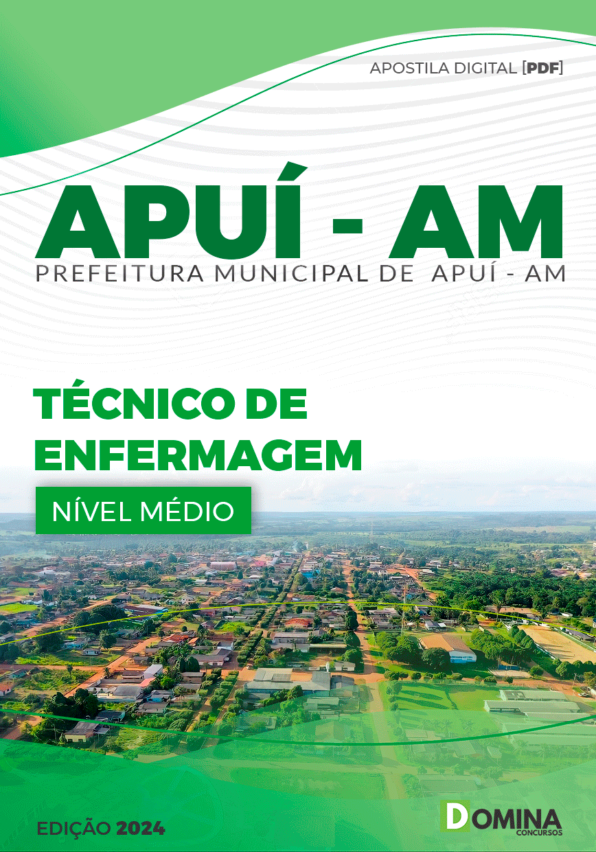 Apostila Concurso Pref Apuí AM 2024 Técnico Enfermagem