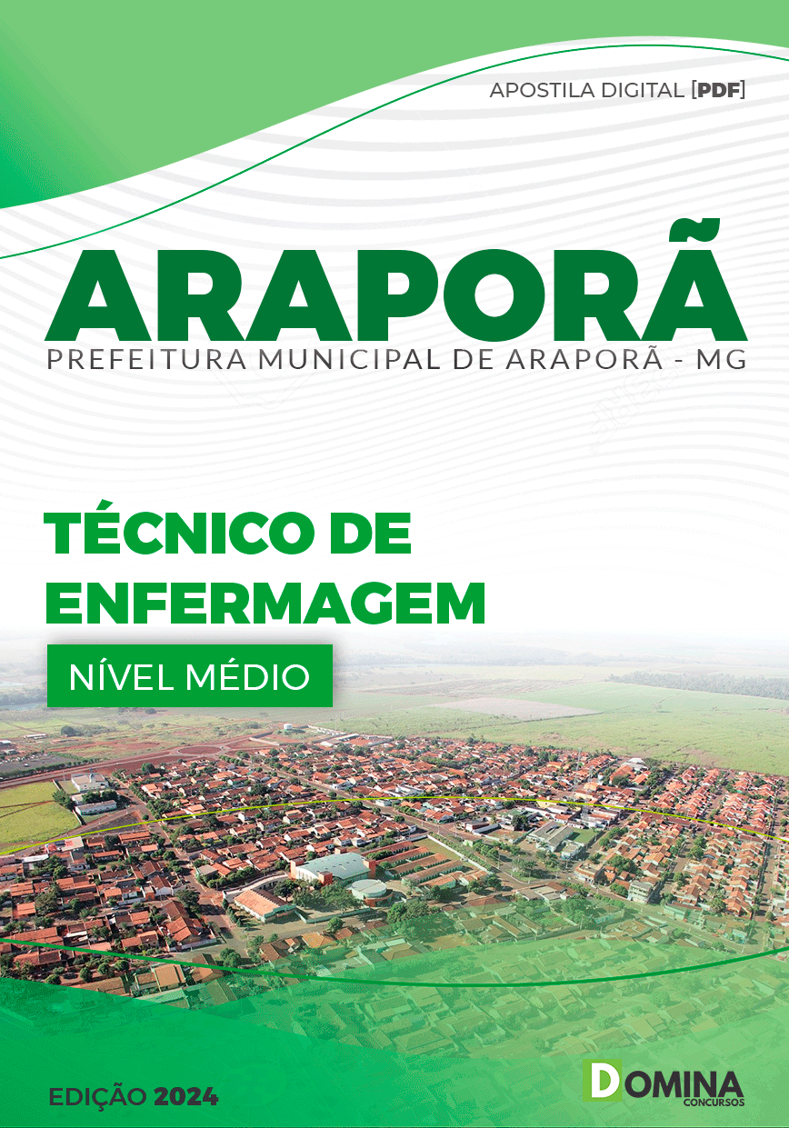 Apostila Pref Araporã MG 2024 Técnico de Enfermagem