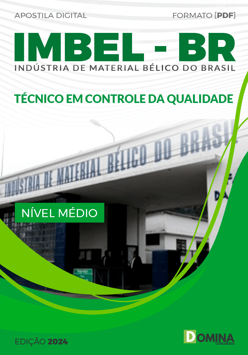 Apostila IMBEL 2024 Técnico em Controle de Qualidade