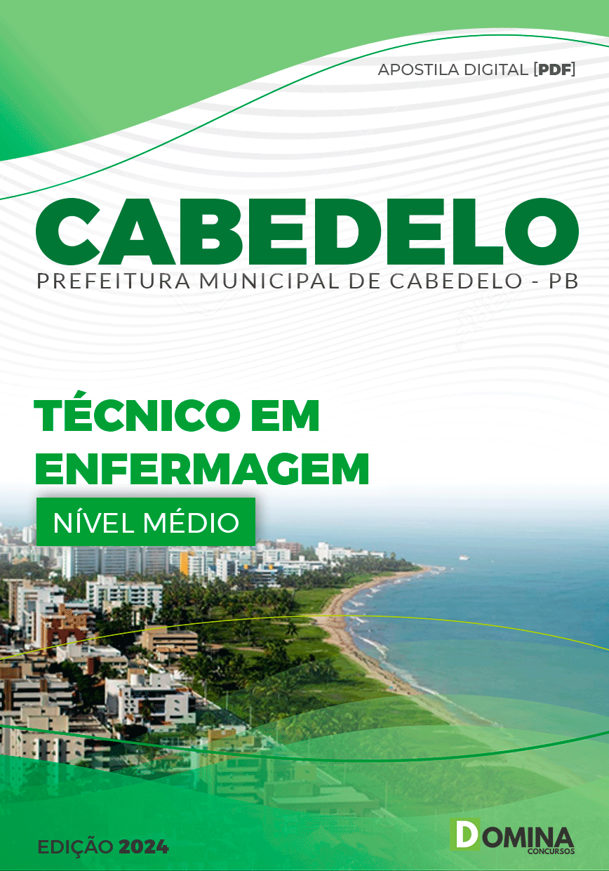 Apostila Pref Cabedelo PB 2024 Técnico em Enfermagem