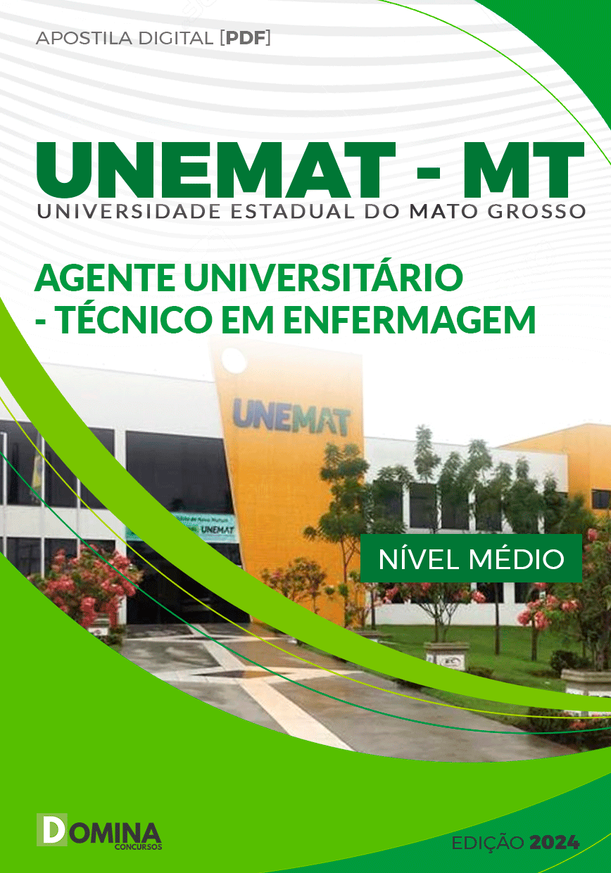 Apostila UNEMAT MT 2024 Técnico Enfermagem