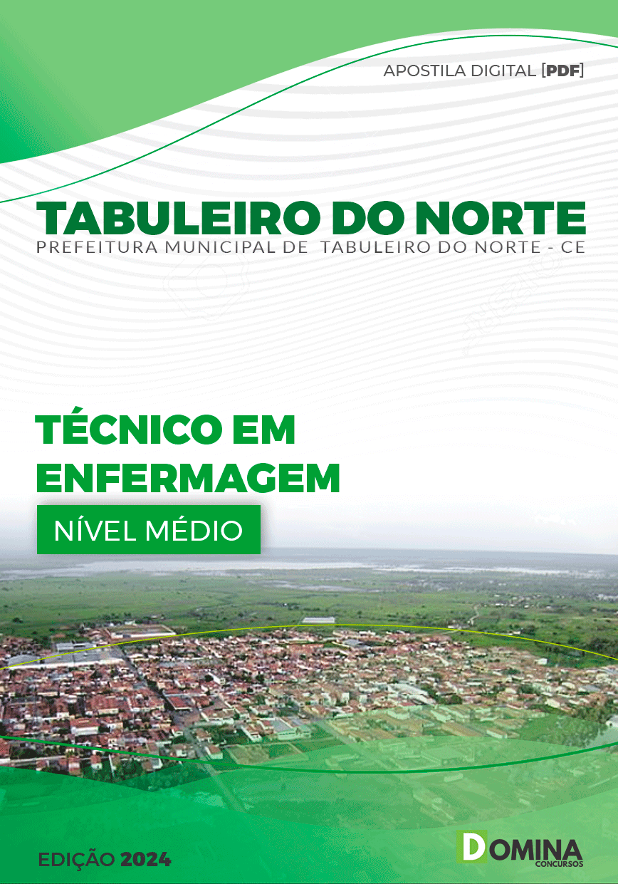 Apostila Pref Tabuleiro do Norte CE 2024 Técnico Enfermagem