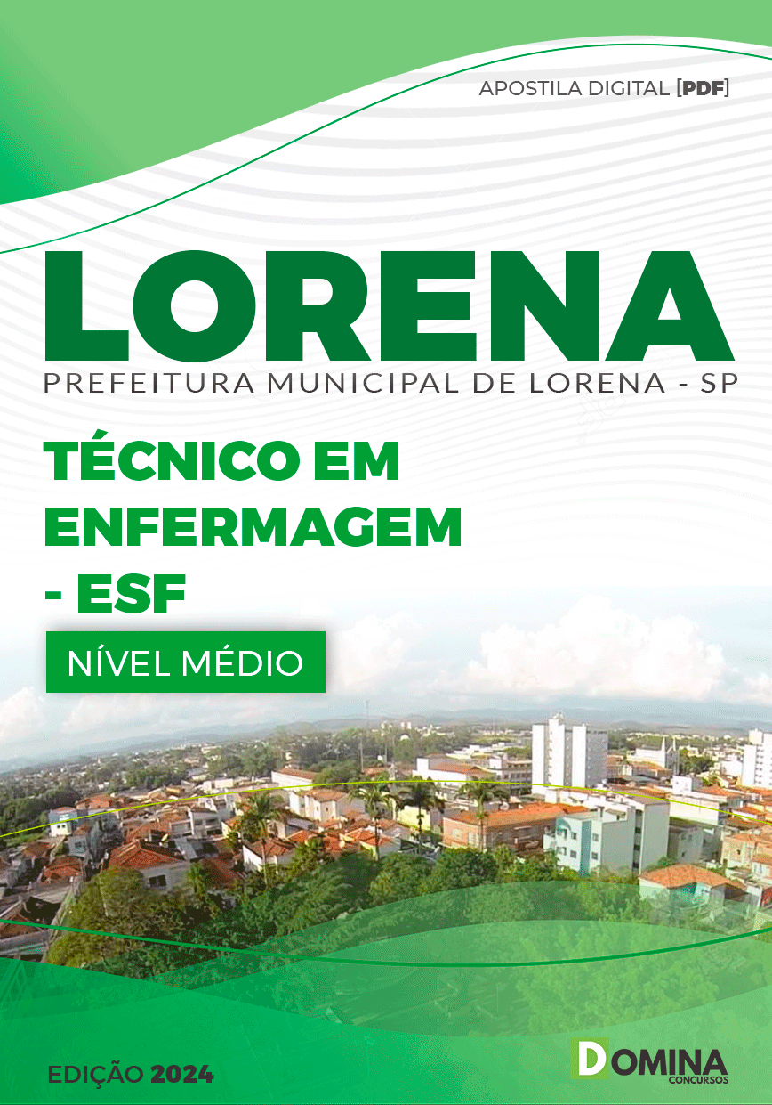 Pref Lorena SP 2024 Técnico em Enfermagem ESF