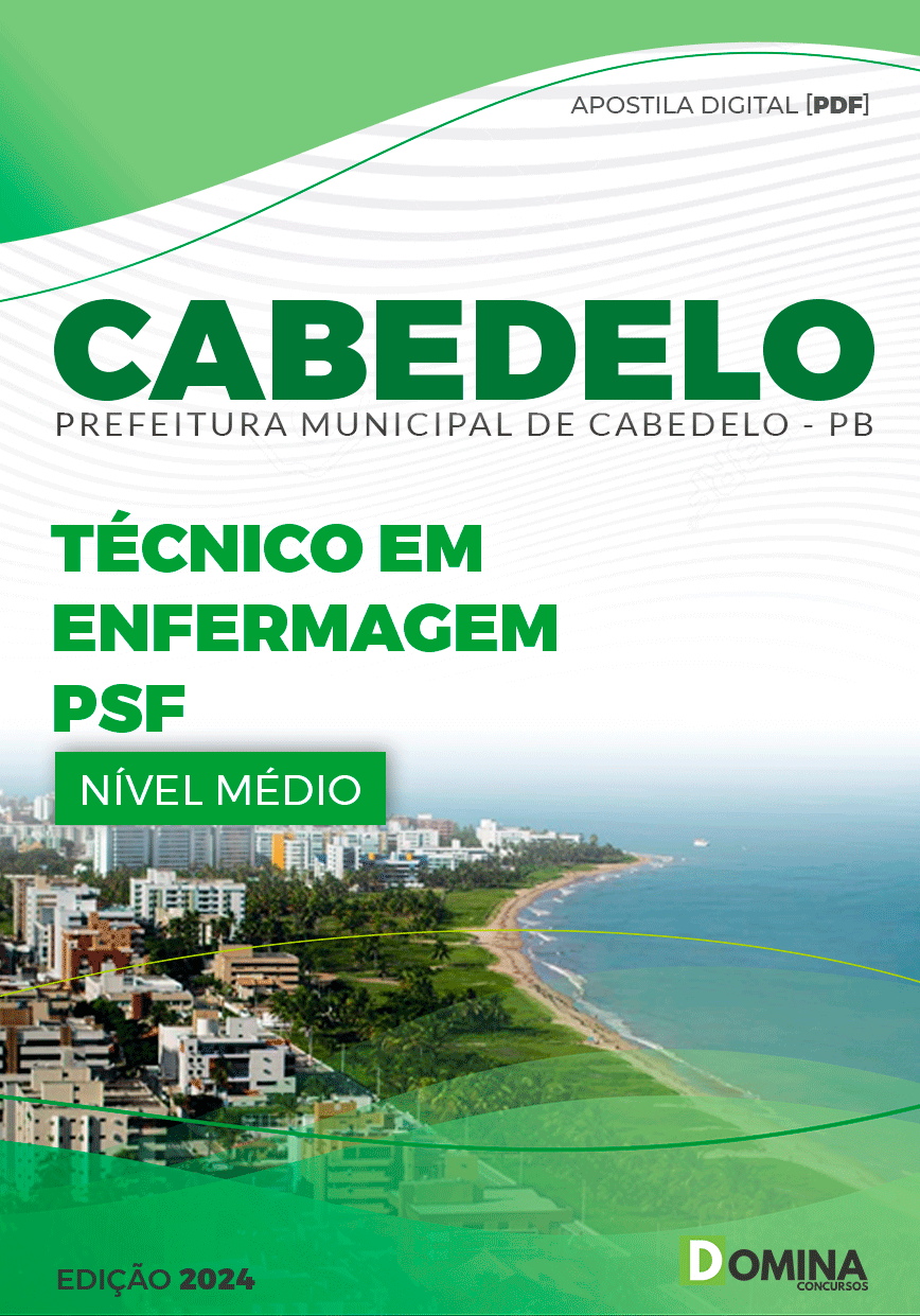 Apostila Pref Cabedelo PB 2024 Técnico em Enfermagem PSF