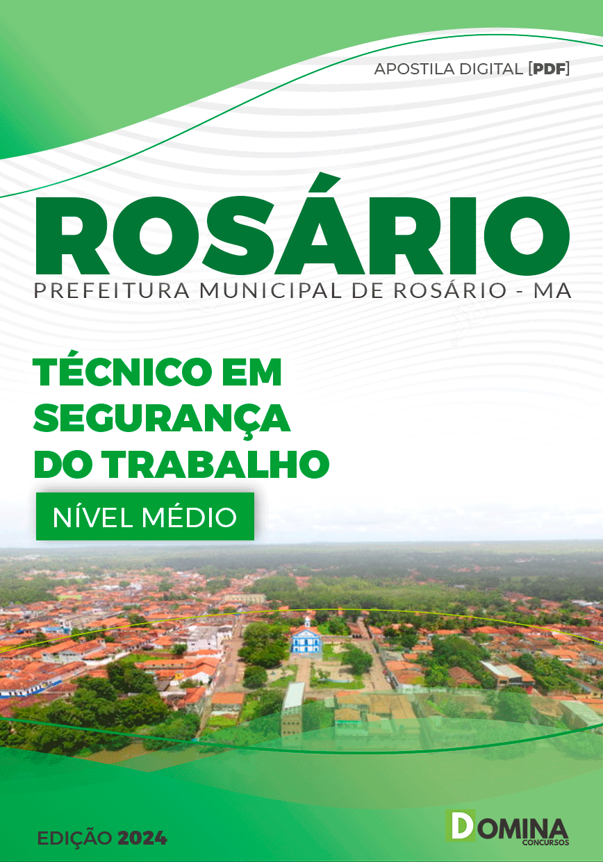 Apostila Pref Rosário MA 2024 Técnico Segurança Trabalho