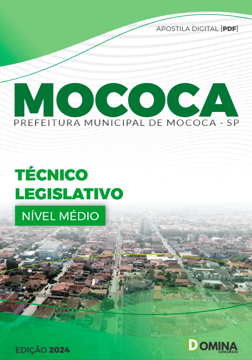 Apostila Câmara Mococa SP 2024 Técnico Legislativo