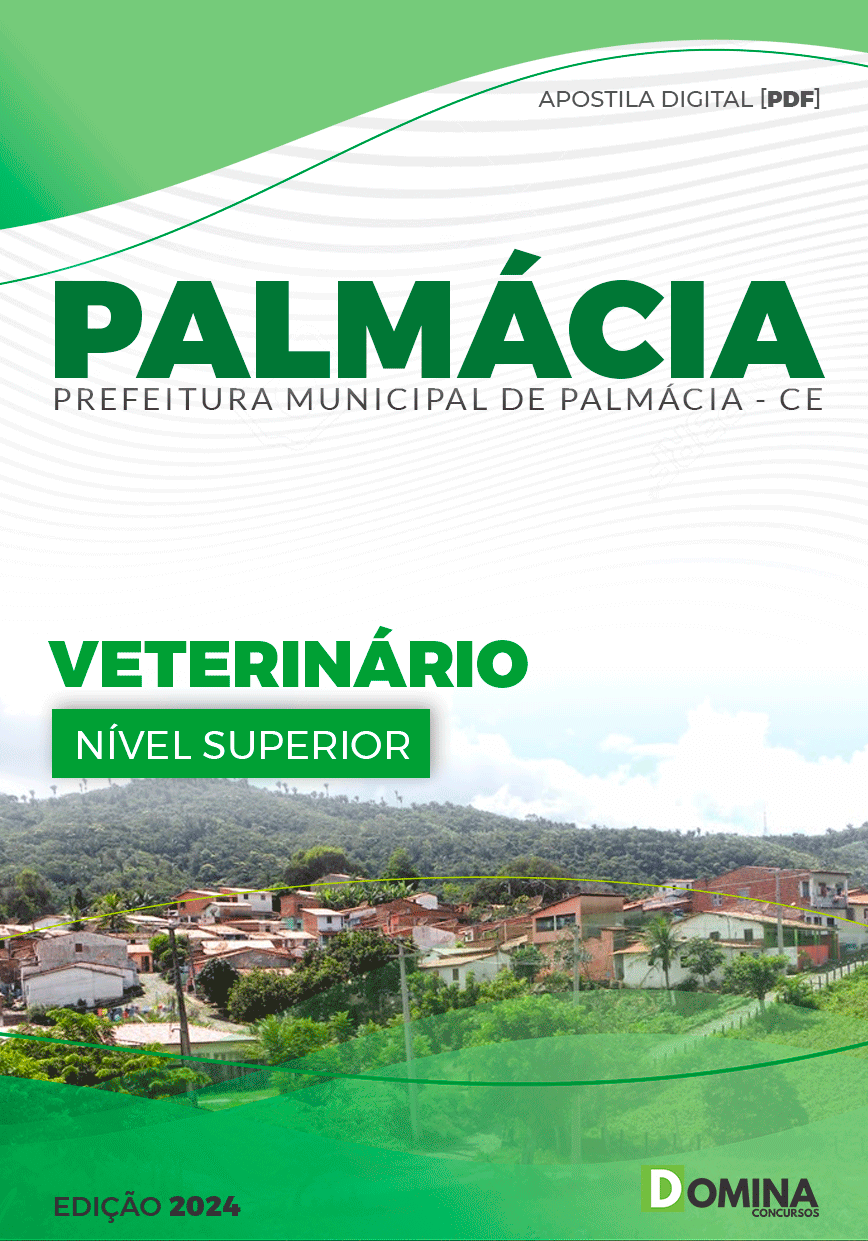 Apostila Concurso Pref Palmácia CE 2024 Veterinário