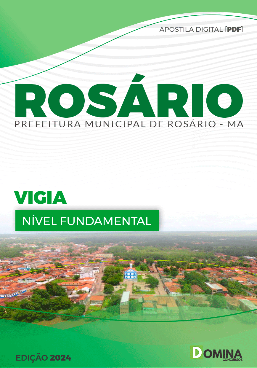 Apostila Concurso Pref Rosário MA 2024 Vigia