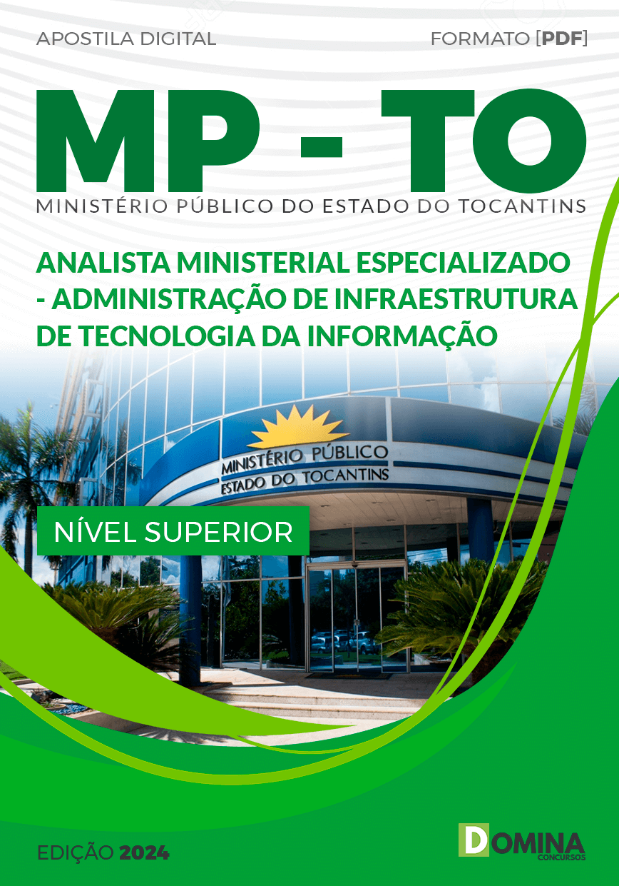 Apostila Concurso MP TO 2024 Infraestrutura Tecnologia Informação
